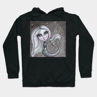 Doodle Mermaid Cutie 4 of 4 Hoodie